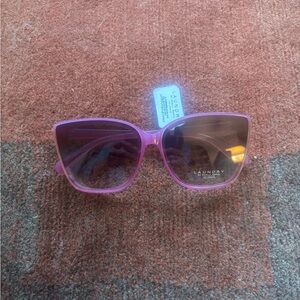 New - Laundry By Shelli Segal Vibrant Violet Sunglasses